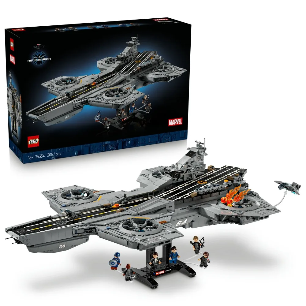 Конструктор LEGO Marvel 76354 Авианосец Щ.И.Т