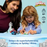 Конструктор LEGO Marvel Spidey 11206 Человек-паук на мотоцикле против Носорога — фото 5