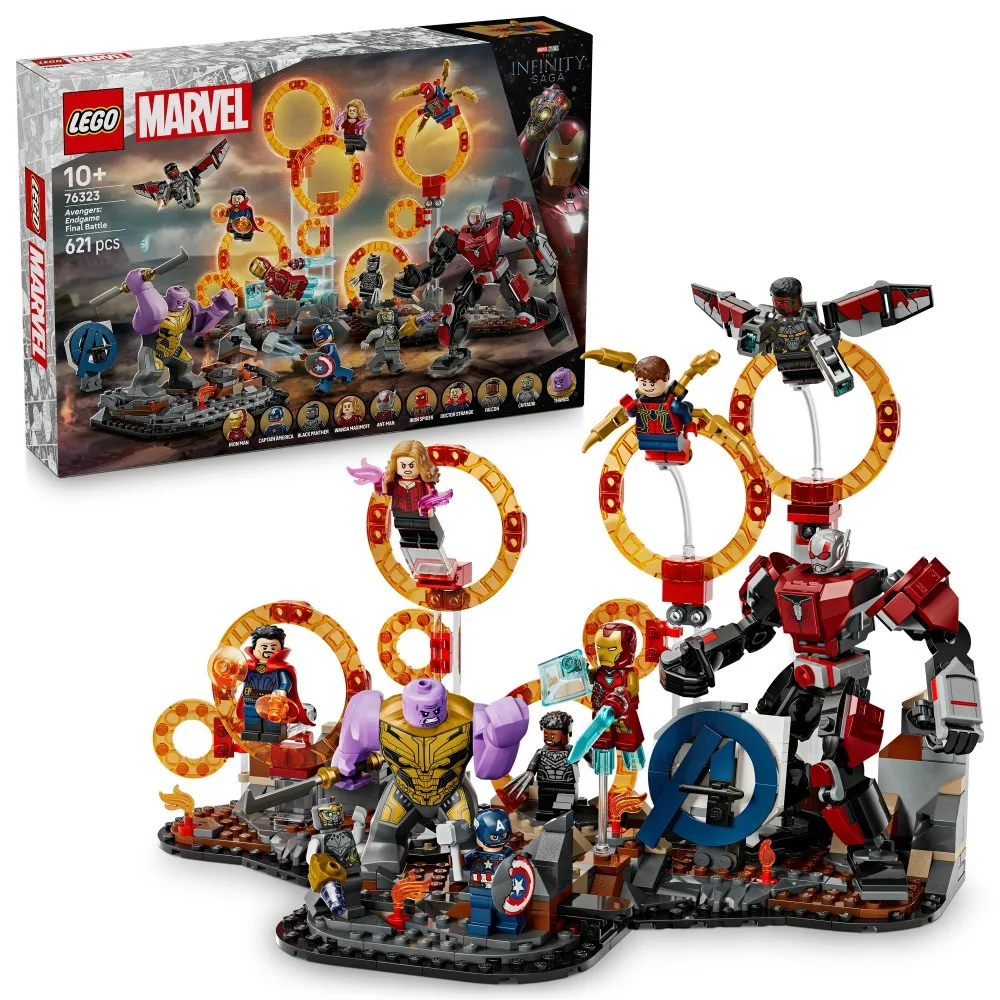 Конструктор LEGO Marvel 76323 Мстители Финал Финальная битва