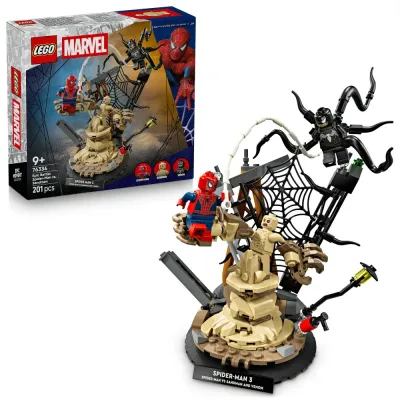 Конструктор LEGO Marvel Super Heroes 76334 Эпическая битва Человек-паук против Человека-песка