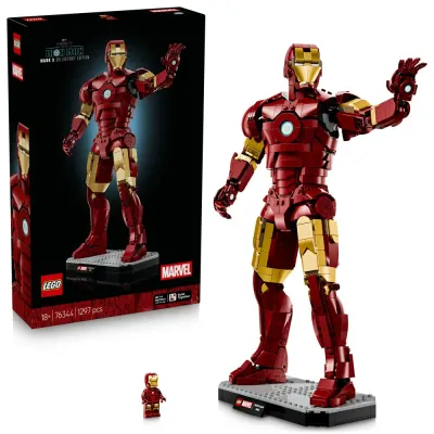 Конструктор LEGO Marvel 76344 Железный Человек Марк III коллекционное издание