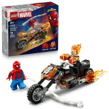 Конструктор LEGO Marvel 76335 Человек-паук против Призрачного гонщика — фото 1