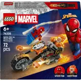 Конструктор LEGO Marvel 76335 Человек-паук против Призрачного гонщика — фото 2