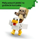 Конструктор LEGO Minecraft 21592 Атака куриного всадника в пустыне — фото 4