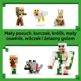 Конструктор LEGO Minecraft 21592 Атака куриного всадника в пустыне — фото 6