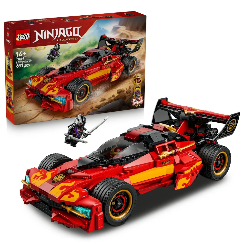 Конструктор LEGO Ninjago 71867 Ниндзя-гонщик X-1: 15-летие Ninjago