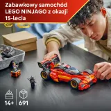 Конструктор LEGO Ninjago 71867 Ниндзя-гонщик X-1: 15-летие Ninjago — фото 3