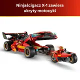 Конструктор LEGO Ninjago 71867 Ниндзя-гонщик X-1: 15-летие Ninjago — фото 4