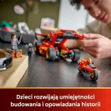 Конструктор LEGO Ninjago 71867 Ниндзя-гонщик X-1: 15-летие Ninjago — фото 5