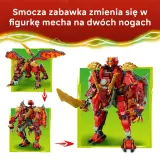 Конструктор LEGO Ninjago 71868 Трансформирующийся дракон-мех Вайлдфайр — фото 3