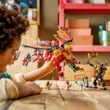 Конструктор LEGO Ninjago 71868 Трансформирующийся дракон-мех Вайлдфайр — фото 8