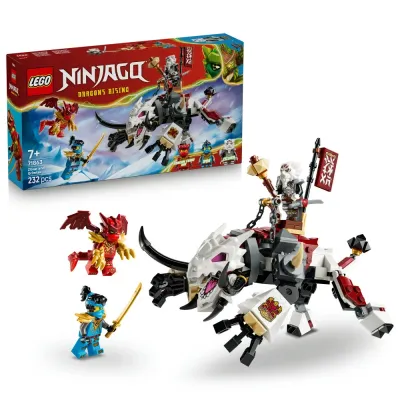Конструктор LEGO Ninjago 71863 Зилвар и дракон-чудовище Гримтак