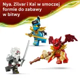 Конструктор LEGO Ninjago 71863 Зилвар и дракон-чудовище Гримтак — фото 6