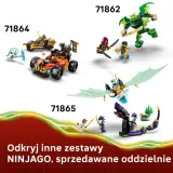 Конструктор LEGO Ninjago 71863 Зилвар и дракон-чудовище Гримтак — фото 8