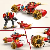 Конструктор LEGO Ninjago 71830 Штормовой мех-наездник Кая — фото 6