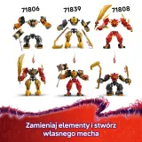 Конструктор LEGO Ninjago 71839 Боевой мех спинджитцу Арина — фото 7