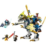 Конструктор LEGO Ninjago 71843 Дракон-мех Рога — фото 3