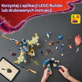 Конструктор LEGO Ninjago 71843 Дракон-мех Рога — фото 6