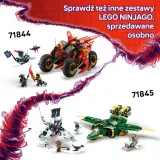 Конструктор LEGO Ninjago 71843 Дракон-мех Рога — фото 7
