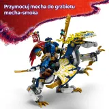 Конструктор LEGO Ninjago 71843 Дракон-мех Рога — фото 8