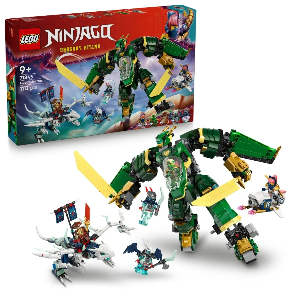 Конструктор LEGO Ninjago 71845 Реактивный мех Ллойда