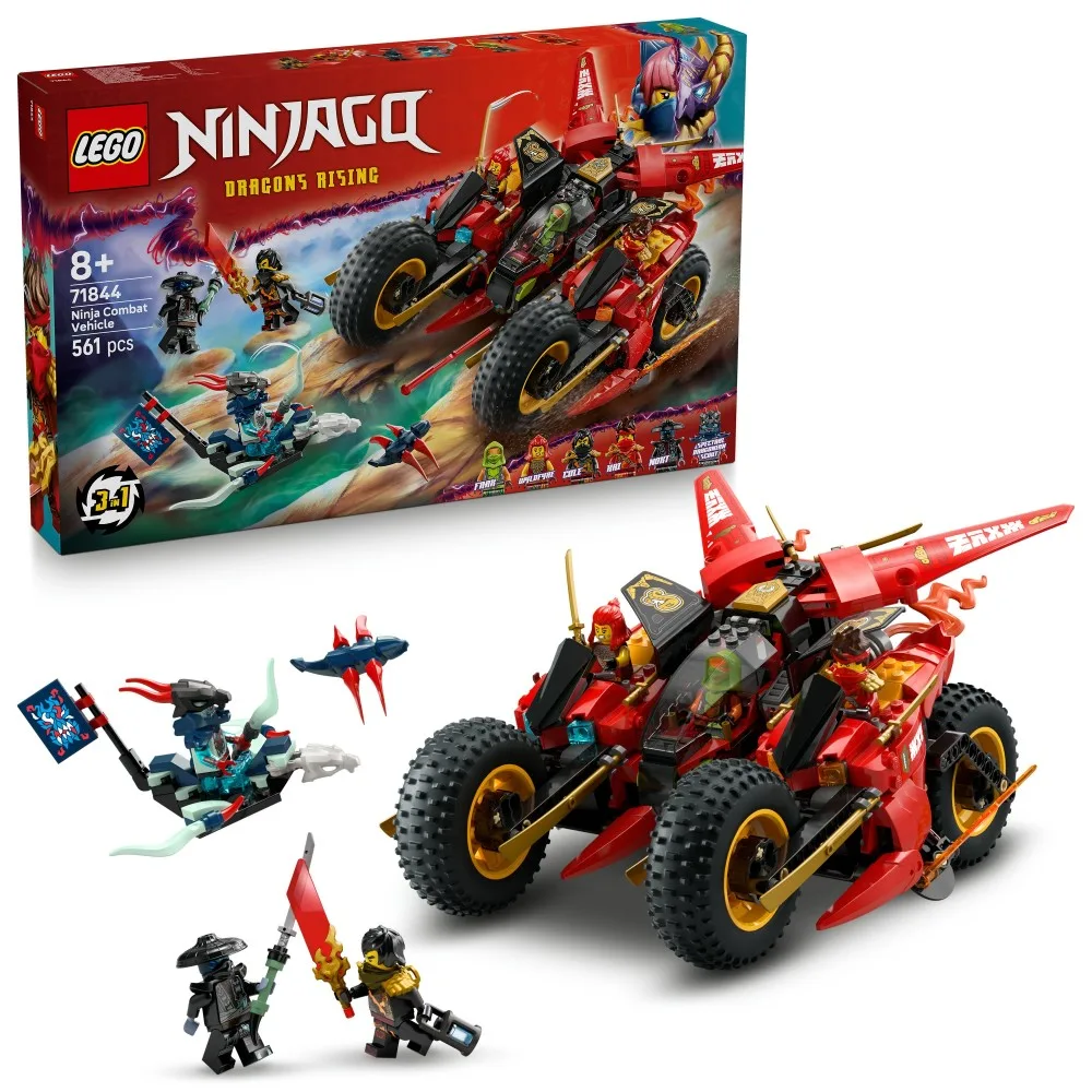 Конструктор LEGO Ninjago 71844 Боевая машина ниндзя