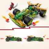 Конструктор LEGO Ninjago 71828 Гоночный автомобиль Ллойда с механизмом pull-back — фото 6
