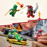 Конструктор LEGO Ninjago 71828 Гоночный автомобиль Ллойда с механизмом pull-back — фото 7