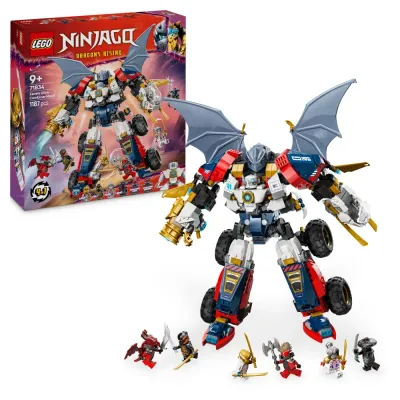 Конструктор LEGO Ninjago 71834 Многофункциональный ультра-мех Зейна