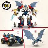 Конструктор LEGO Ninjago 71834 Многофункциональный ультра-мех Зейна — фото 6