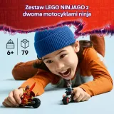 Конструктор LEGO Ninjago 71838 Мотогонка Кая арт. 71838 79 дет — фото 5