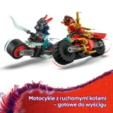 Конструктор LEGO Ninjago 71838 Мотогонка Кая арт. 71838 79 дет — фото 6