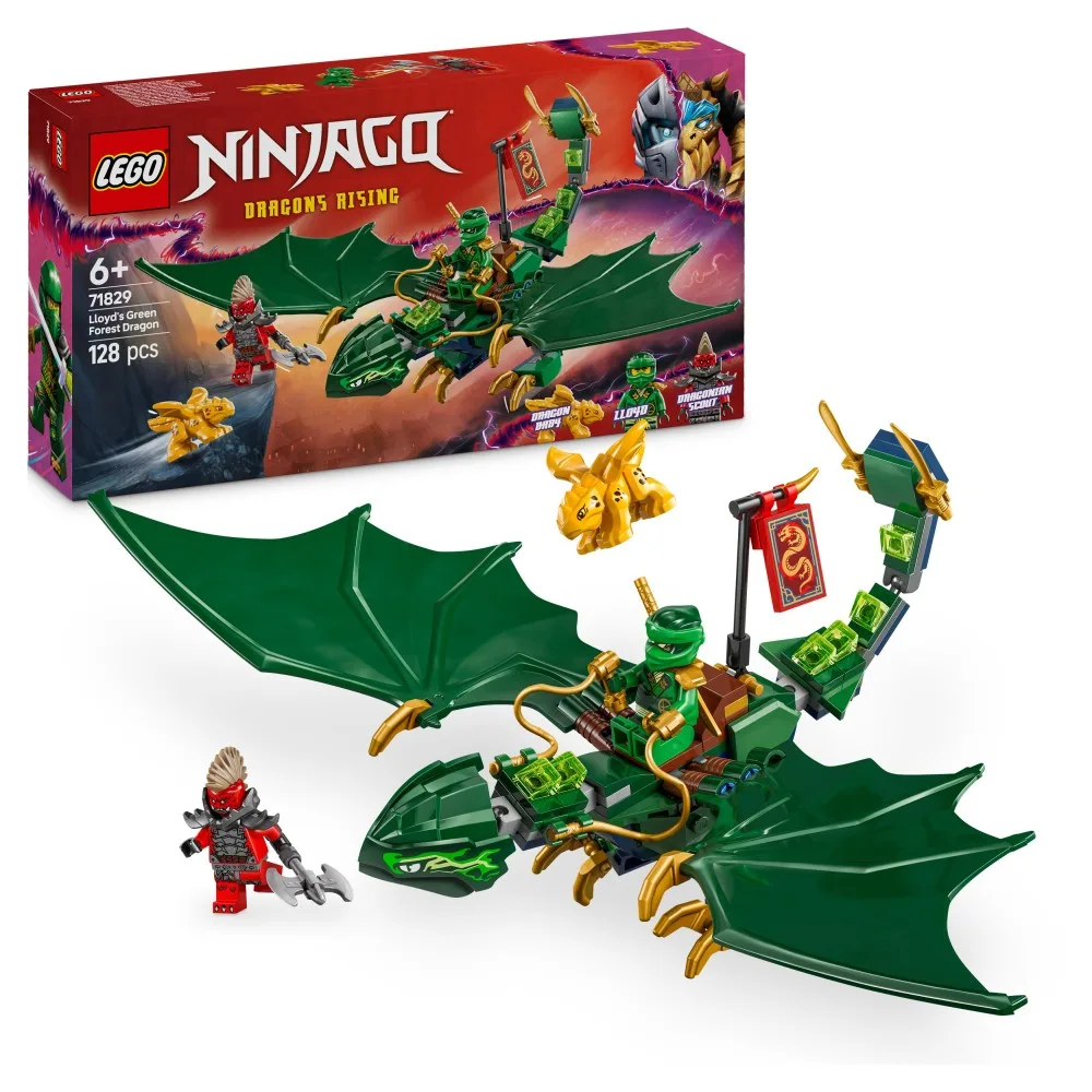 Конструктор LEGO Ninjago 71829 Зелёный лесной дракон Ллойда