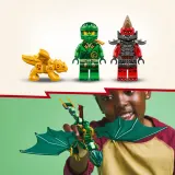 Конструктор LEGO Ninjago 71829 Зелёный лесной дракон Ллойда — фото 7