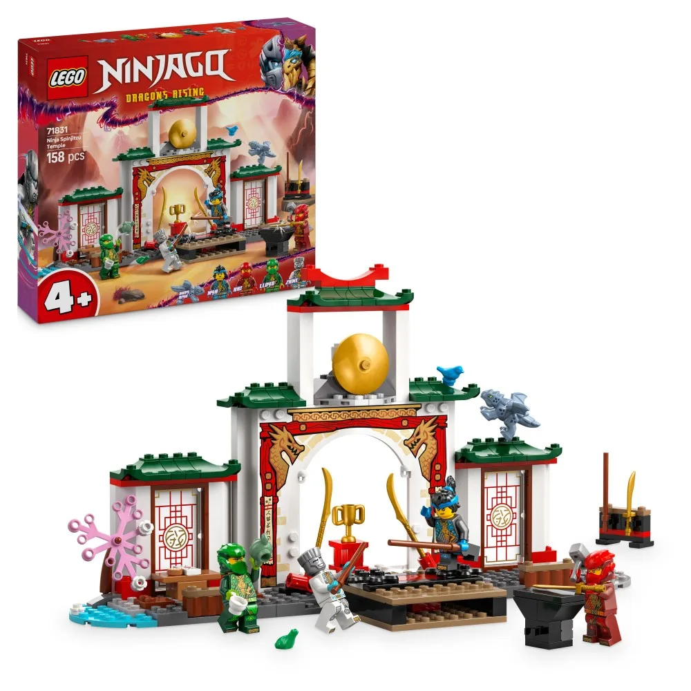 Конструктор LEGO Ninjago 71831 Храм Спинджицу ниндзя