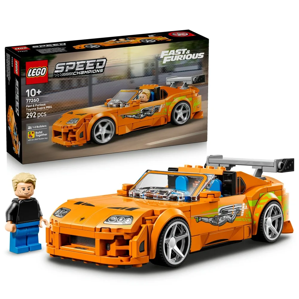 Конструктор LEGO Speed Champions 77260 Форсаж Toyota Supra MK4