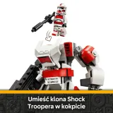 Конструктор LEGO Star Wars 75448 Мех клона Shock Trooper — фото 8