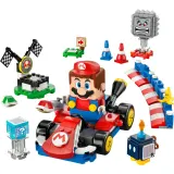 Конструктор LEGO Super Mario Mario Kart 72043 интерактивная фигурка Марио и стандартный карт — фото 3