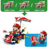 Конструктор LEGO Super Mario 72032 Марио Карт Стандартный карт — фото 6