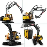Конструктор LEGO Technic Volvo FMX 42175 и электрический экскаватор EC230 — фото 7
