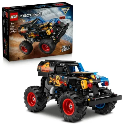 Конструктор LEGO Technic Monster Jam Grave Digger 42219 Огонь и лёд