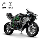 Конструктор LEGO Technic 42170 Мотоцикл Kawasaki Ninja H2R — фото 6