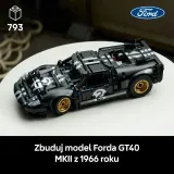 Конструктор LEGO Technic 42223 Гоночный автомобиль Ford GT40 MKII 1966 года — фото 3