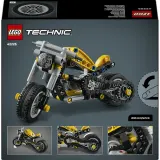 Конструктор LEGO Technic 42225 Жёлтый мотоцикл арт. 42225 151 дет — фото 4