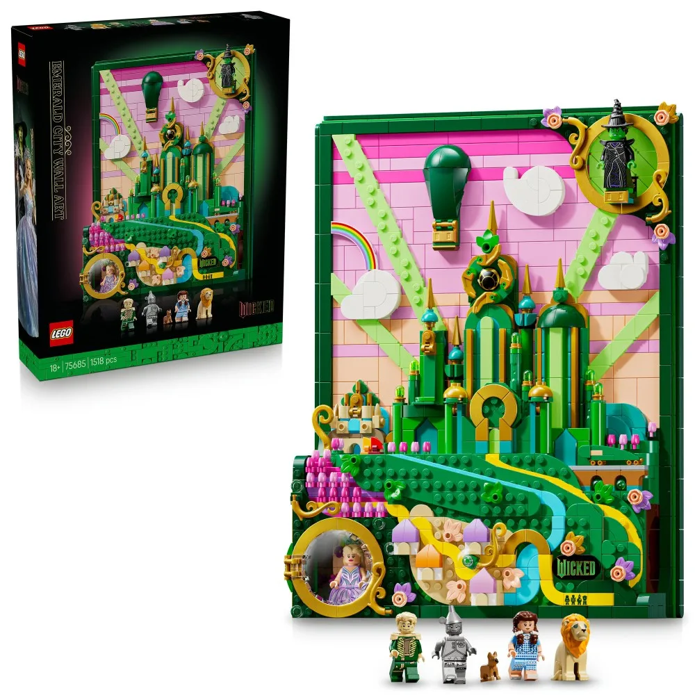 Конструктор LEGO Wicked 75685 Картина «Изумрудный город»