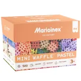 Конструктор Marioinex Mini Waffle 903629 пастельный 500 деталей арт. 903629 / Конструктор Мариоинекс — фото 2