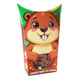 Конструктор Marioinex Mini Waffle Pocket Pets 907061 «Бобр» 25 деталей 907061 — фото 1