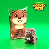 Конструктор Marioinex Mini Waffle Pocket Pets 907061 «Бобр» 25 деталей 907061 — фото 3