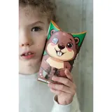 Конструктор Marioinex Mini Waffle Pocket Pets 907061 «Бобр» 25 деталей 907061 — фото 4