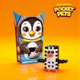 Конструктор Marioinex Mini Waffle Pocket Pets 907153 «Пингвин» 17 деталей 907153 — фото 3